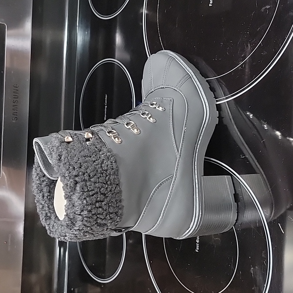 Black winter boots new in box